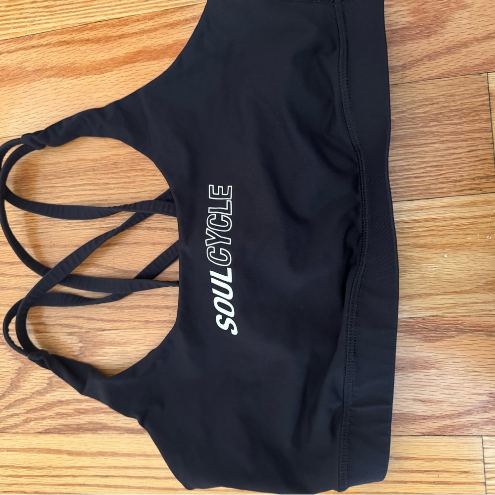 Lululemon Athletica Black Strappy Sports Bra